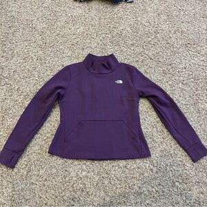 The North Face Purple Turtleneck Pullover Sweatshirt Women’s Size Medium